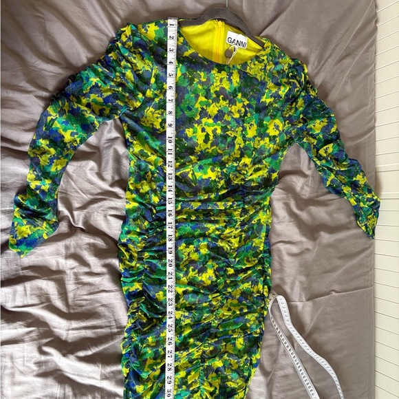 GANNI Mini Dress Size 8/10 - Picture 7 of 7
